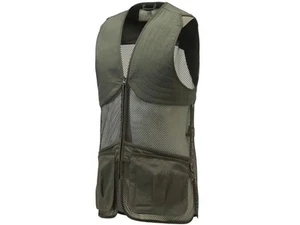 Beretta Clay Pigeon Skeet Vest Full Mesh Green Moss - Picture 1 of 2