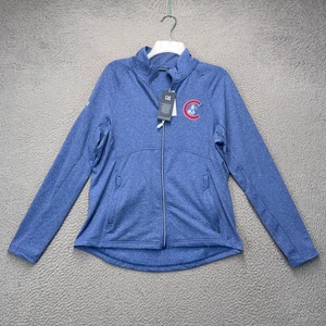 Chicago Cubs Jacke Damen mittelblau durchgehender Reißverschluss Schneider Buck Festzelt bestickt - Bild 1 von 11