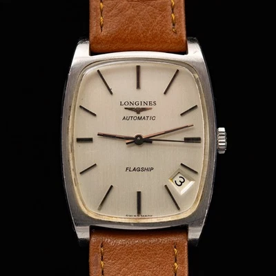 1974 Longines Flagship relógio automático! Manutenção! Ref. Clássico vintage 8473-7! - Imagem 1 de 4