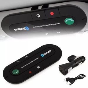 Car Handsfree Bluetooth 4.1 Car Mobile Phone Handsfree Audio - Photo 1 sur 9
