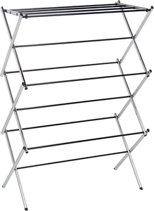 Stendibiancheria per Interni Pieghevole a Fisarmonica, 74.9 X 36.8 X 106.2 Cm (L - Foto 1 di 12