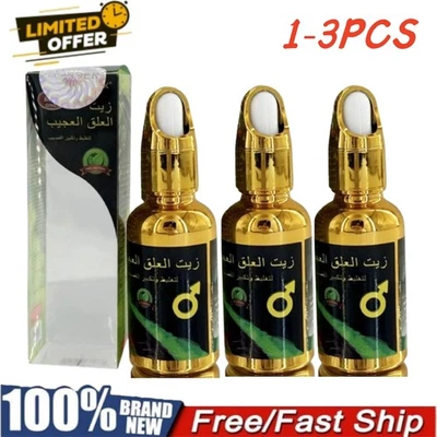 MARKENLOS 1-3X Leech Essent ial Oil for Men, Natural Formula, Easy to Use 30 ML