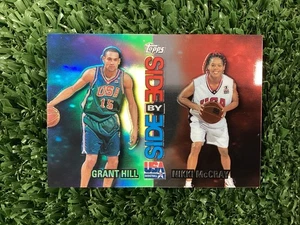 Grant Hill + Nikki McCray 2000 Topps USA Basketball Side By Side Free Shipping - Picture 1 of 2