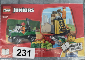 LEGO 10667 Juniors Construction Set Instruction Manual Only OEM Original