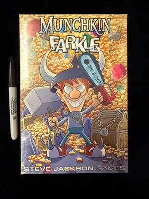 Juego de Cartas Munchkin Farkle Steve Jackson NUEVO Foto 1 de 2