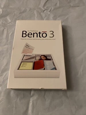 Filemaker Bento 3 TW345LL/A Filemaker Apple. Nice - Image 1 of 3