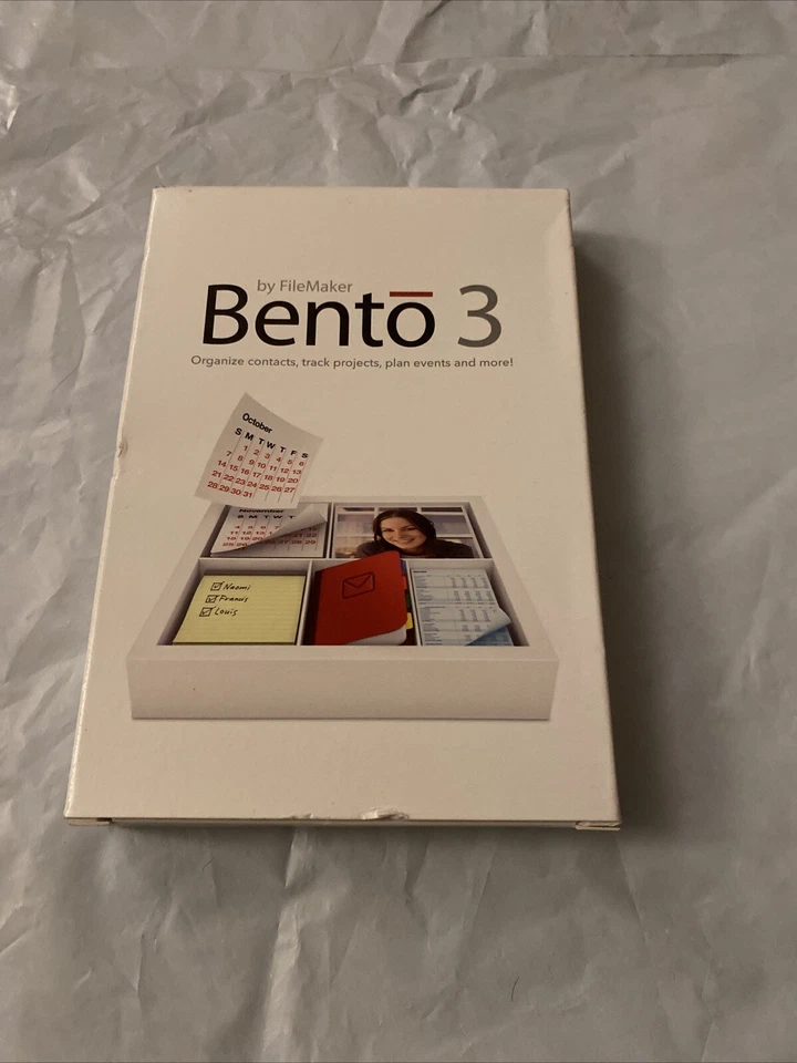 Filemaker Bento 3 TW345LL/A Filemaker Apple. Nice - Image 1 of 3