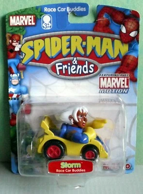 MARVEL MAISTO SPIDER-MAN & FRIENDS STORM RACE CAR BUDDIES - 2004 - Image 1 of 2