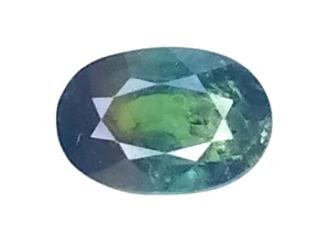 Piedras preciosas sueltas corte ovalado zafiro natural verde 1.430 cts "ver video" - Imagen 1 de 3