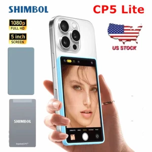 SHIMBOL CP5 Lite 5" Vlog Selfie Phone Monitor Screen 1080P HD iPhone Gear Camera - Picture 1 of 11