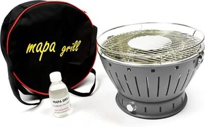 Barbecue portable Mapa Grill Charbon de bois Sans fumée 35cm de diamètre - Picture 1 of 4