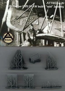 Aviattic Decals 1/32 FOKKER D-VII OAW JASTA 65 FIELD-MOD PANELS Resin Conv Set - Picture 1 of 2