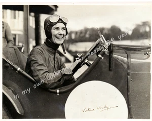 BROOKLANDS VICTORIA WORSLEY TT ULSTER AUSTIN 7 1931 ? SIGNED VINTAGE ORIGINAL - Picture 1 of 2