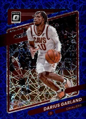 2021-22 Panini Donruss Optic - Blue Velocity Prizm #65 Darius Garland - Image 1 of 2