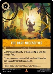 COLD FOIL The Bare Necessities 28/204 Into the Inklands Disney Lorcana - Picture 1 of 1