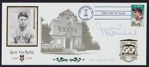 JUAN MARICHAL SIGNED LOU GEHRIG FIRST DAY ISSUE HOF CACHET COVER + PSA PRE-CERT - Picture 1 of 4