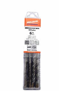 projahn Rocket 3 SDS plus Set Steinbohrer Betonbohrer professional 5 6 8 10 12 - Bild 1 von 2