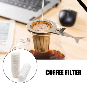 100/300/500x Disposable Paper Filters Cups Replacement For Keurig K-Cup Coffee