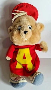 Vintage 1983 CBS Toys Alvin The Chipmunk Plush 11" - Picture 1 of 5