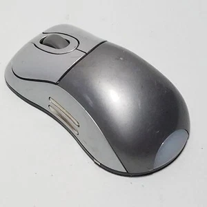 Targus PAWM10 Gray Wireless 2-Button Scroll Wheel Battery Powered Optical Mouse - Picture 1 of 6