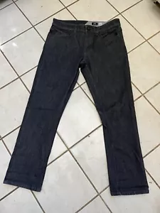 VOLCOM NEW! Men's Dark Gray VORTA SLIM STRAIGHT True To This Jeans Sz 32x30 - Picture 1 of 6