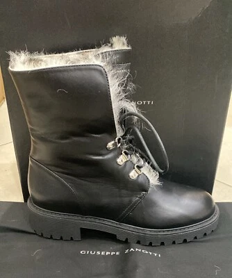 Giuseppe Zanotti Chaussure Chaussures Botte Femme Noir Ue 37 SGZ01 - Photo 1/4