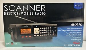 Whistler WS1065 Digital Desktop/Mobile Radio Scanner Brand New 