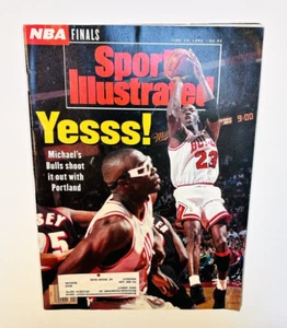 Sports Illustrated Magazine ~ June 15th, 1992 ~ "Yesss!" ~ Michael Jordan - Picture 1 of 2