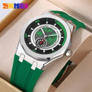 Orologio Uomo Quarzo SKMEI 9329 Business Impermeabile 3Bar Superficie Terra Casual - Foto 1 di 11