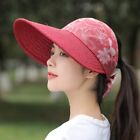 Summer Ultraviolet-Proof Sun Hat Trendy Beach Hat Foldable Sunscreen Hat  Women