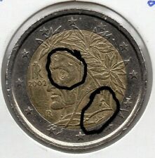 Moneda de ITALIA 2€ 2002 km= 217 (Pequeños defectos ) circulada  Ref.M1347