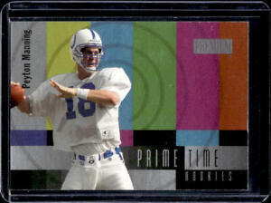 1998 Skybox Premium Peyton Manning Prime Time Rookie RC #6 PT Colts