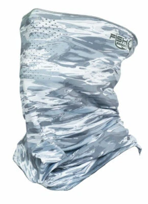Fish Monkey UPF 50+ Performance Face & Neck Guard Mask Sun Protection Scarf Gray - Image 1 of 4