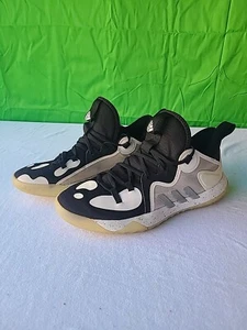 Scarpe Adidas Uomo 9.5 Nero Argento Harden Stepback 2 Sneakers Basket FZ1384 - Foto 1 di 20