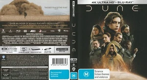 Dune : Part 1 ~ 4k UHD + Blu-ray Free Zone ~ VGC ~ Free Post - Picture 1 of 2