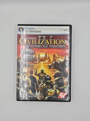 Sid Meier's Civilization 4 Beyond The Sword PC 2007--MISSING MANUAL - Image 1 of 2