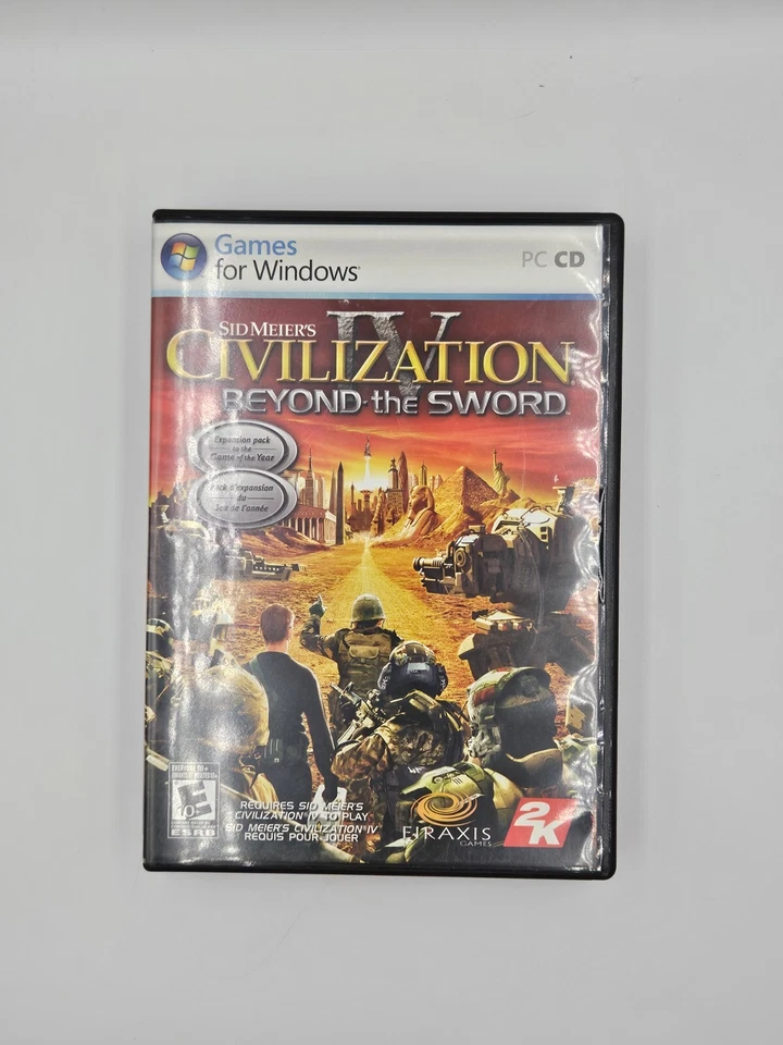 Sid Meier's Civilization 4 Beyond The Sword PC 2007--MISSING MANUAL - Image 1 of 2