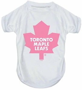 CAMISETA TORONTO HOJAS DE ARCE PERRO GATO RENDIMIENTO CAMISETA ROSA PEQUEÑA MEDIANA GRANDE XL - Imagen 1 de 1
