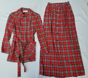 Vintage Pendleton Womens Suit Jacket And Skirt - Picture 1 of 12