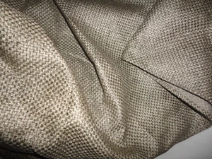 CROSCILl  CLAIRMONT JUTE STYLE ECRU WEAVED (1) CALIFORNIA KING BEDSKIRT 17"   - Picture 1 of 8