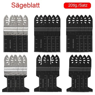 20Stk Multitool Sägeblatt Zubehör Für Fein Multimaster Multifunktionswerkzeug - Bild 1 von 4