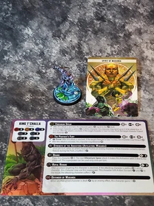 Marvel Crisis Protocol King T'Challa Black Panther Tchalla Painted HMCP - Picture 1 of 3