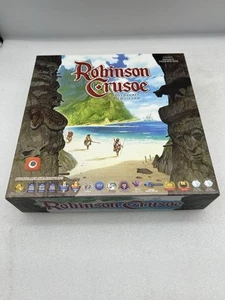 Robinson Crusoe Avventure sull'Isola Maledetta Gioco da Tavolo Completo Carte Sigillato - Foto 1 di 7
