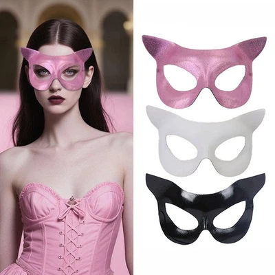 Sensual Cat Face Mask Luxury Venetian Mask Party Eye Mask For Prom Masquerade - Image 1 of 4