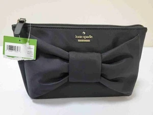 NEW Kate Spade Black Bow Clutch Haring Lane Shiloh Purse PWru6041 - Picture 1 of 8