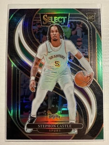 Stephon Castle 2024-25 Panini Select Premier Level Green Purple Prizm RC #175 - Bild 1 von 2