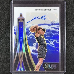 2024-25 Select KEYONTE GEORGE In Flight Signatures Auto Blue 33/49 - Picture 1 of 1