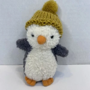 Jellycat London Plüschtier 6 Zoll Pinguin Stofftier mit gelbem Bennie - Bild 1 von 9