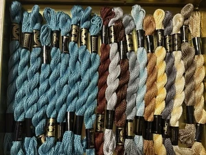 DMC Cotton Perle #3 Lot of 20 Embroidery Floss Thread - Picture 1 of 1