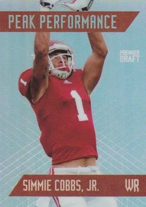 Sage Hit Peak Performance 2018 Simmie Cobbs Jr PK-SC Rookie RC - Imagen 1 de 1